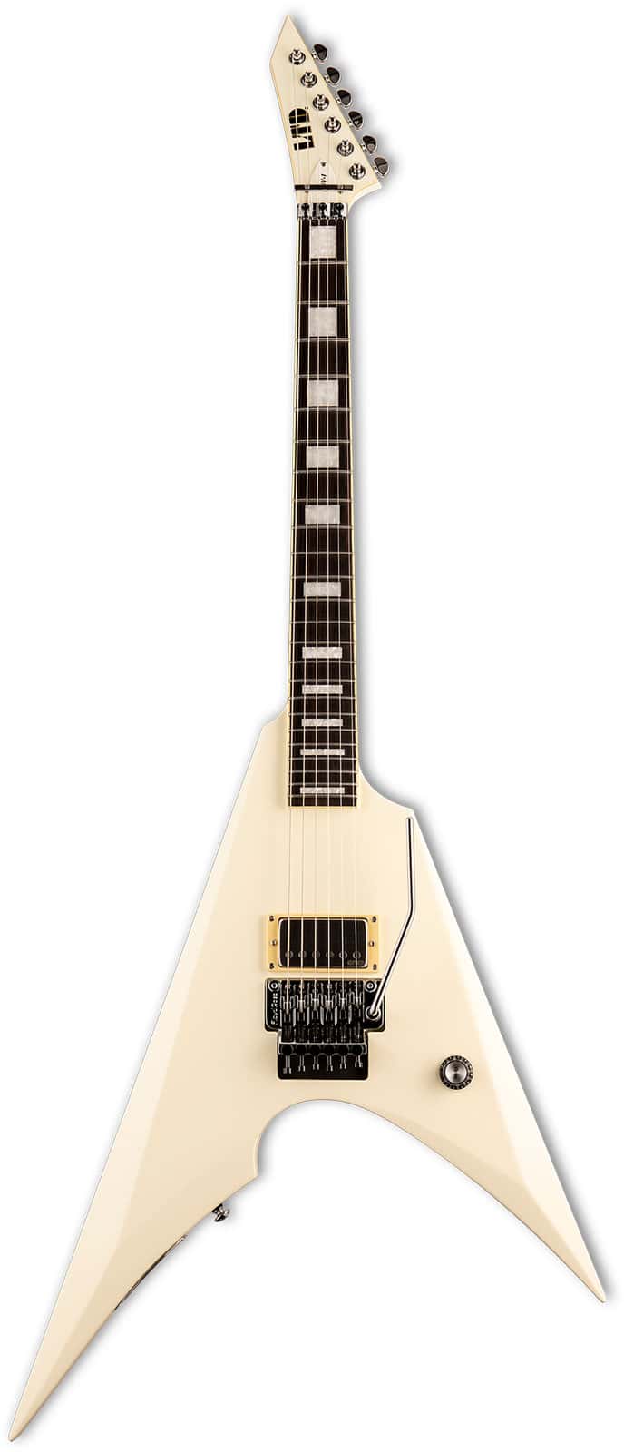 LTD GUITARS MIKE SCHLEIBAUM MSV-1 OLYMPIC WHITE