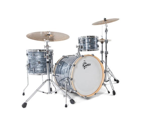 GRETSCH DRUMS RENOWN MAPLE ROCK 22 SILVER OYSTER PEARL