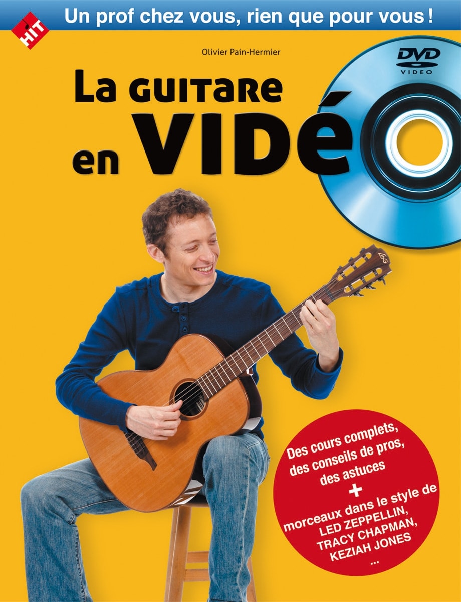 HIT DIFFUSION PAIN-HERMIER O. -LA GUITARE EN VIDEO LIVRE + DVD - GUITARE