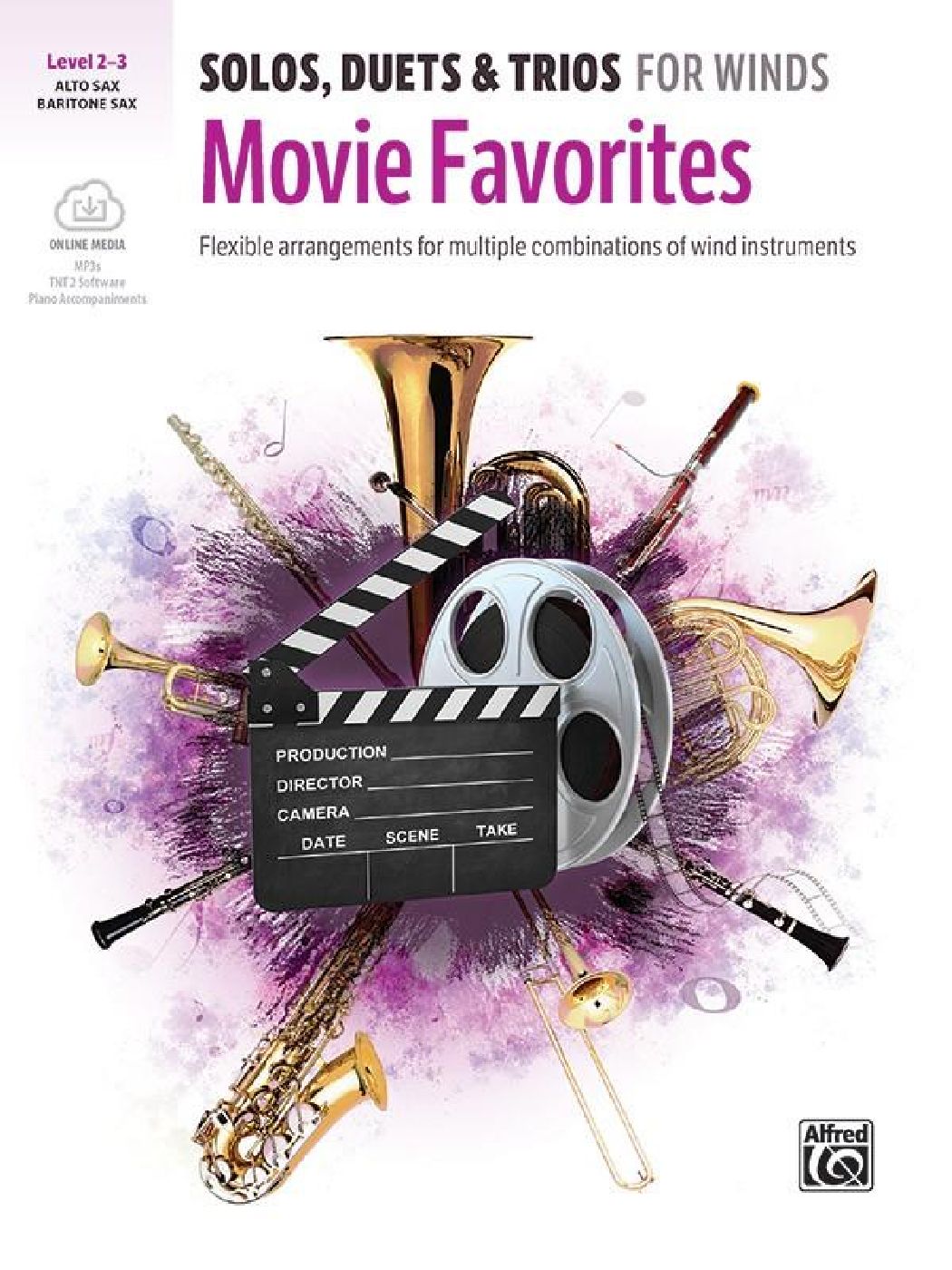 ALFRED PUBLISHING SOLOS, DUETS & TRIOS FOR WINDS: MOVIE FAVORITES