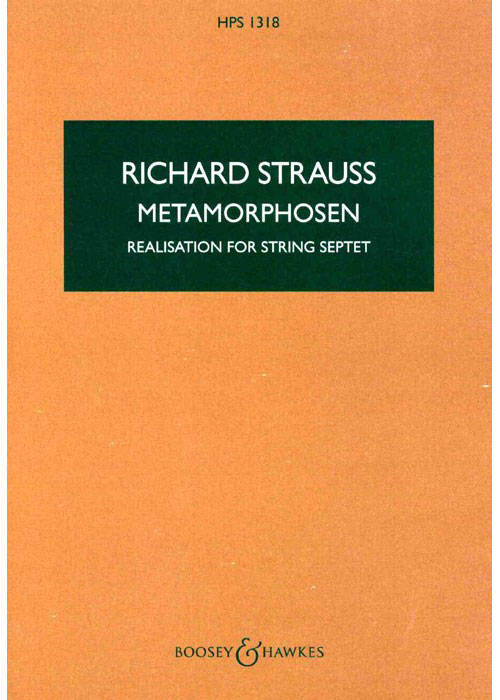 BOOSEY & HAWKES STRAUSS R. - METAMORPHOSEN (STR SEPTET)