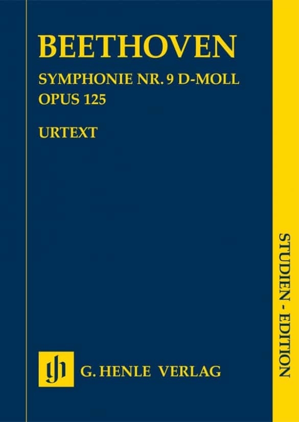 HENLE VERLAG BEETHOVEN L.V. - SYMPHONIE 9 RE MINEUR - CONDUCTEUR