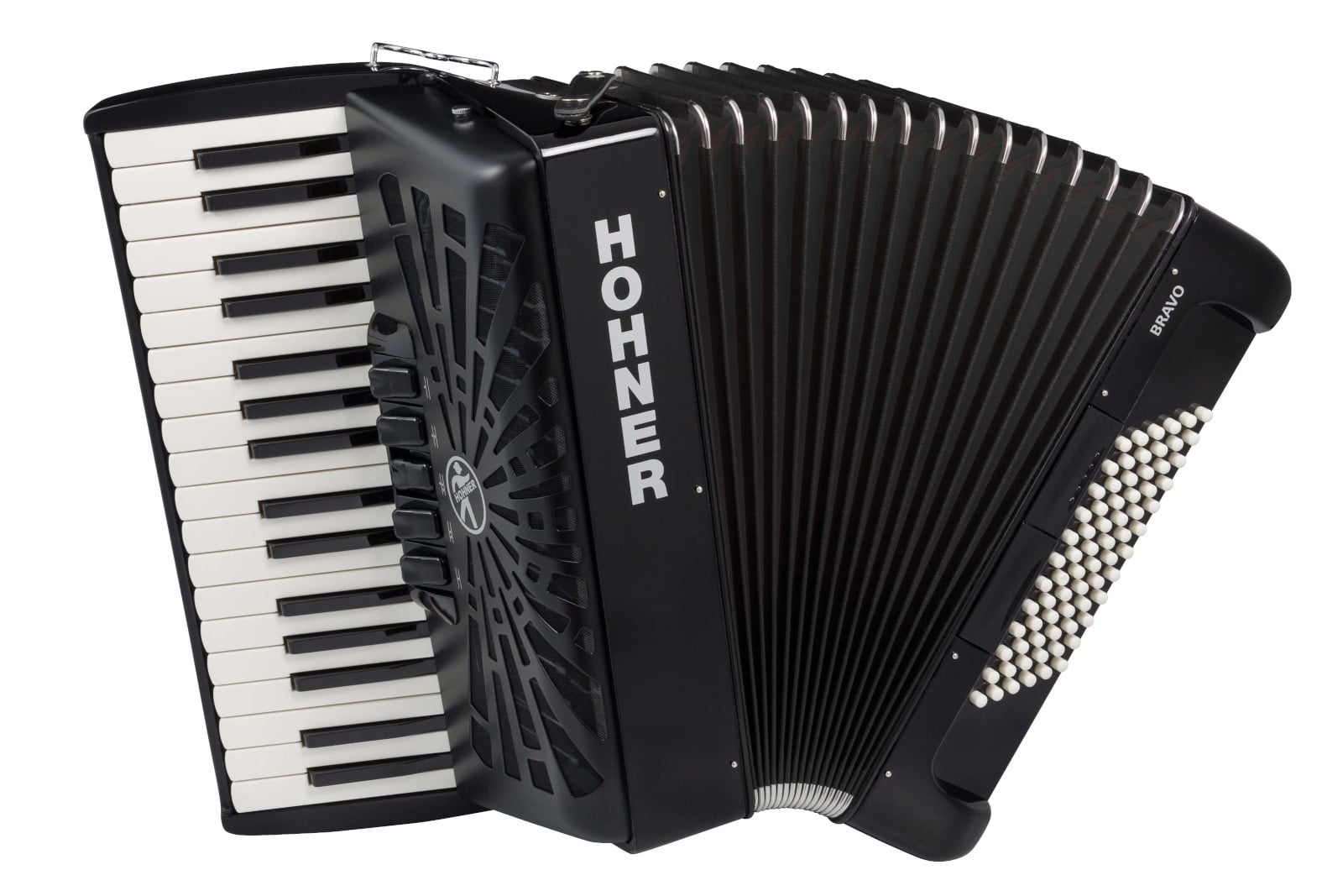 HOHNER BRAVO III 72 BLACK