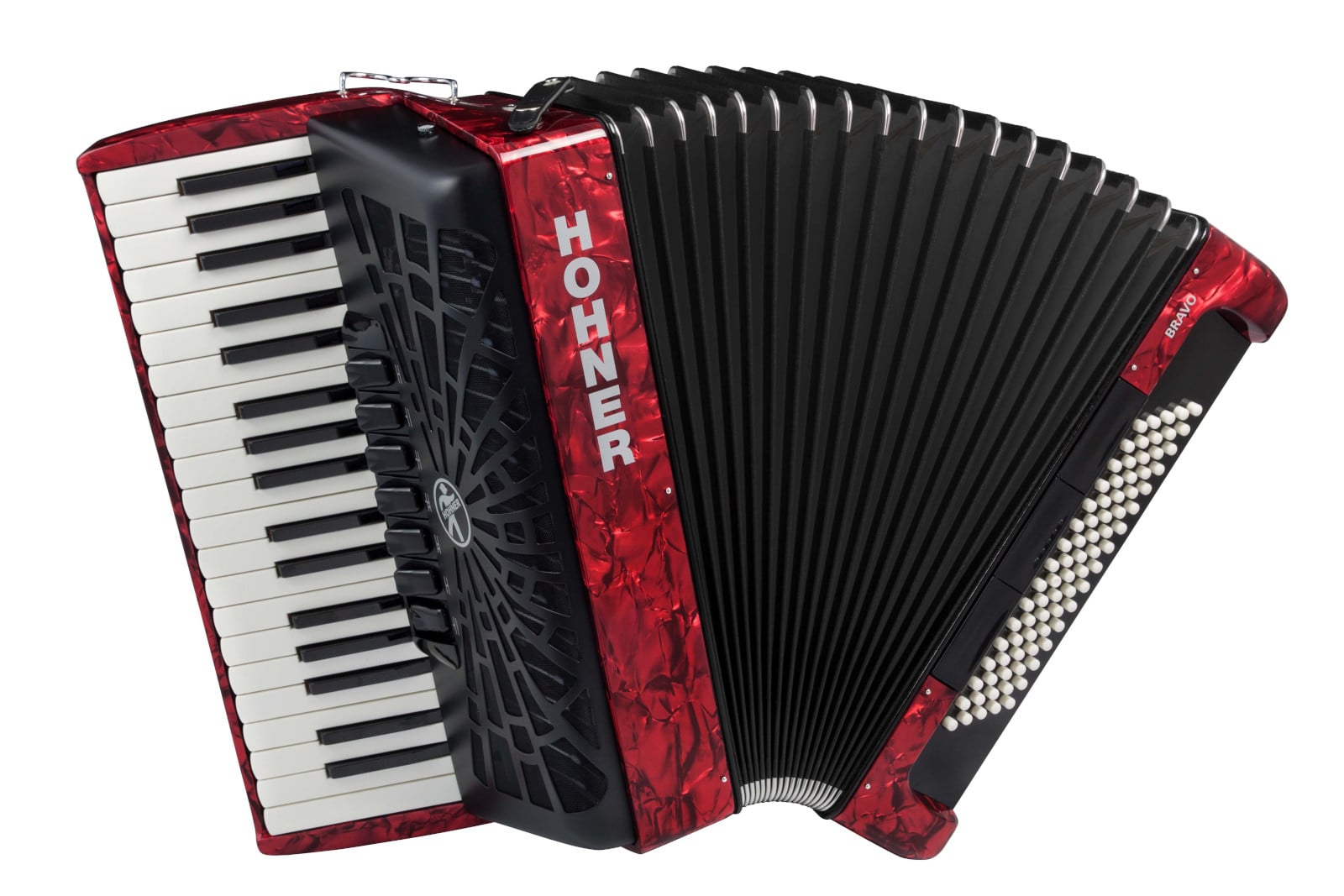 HOHNER BRAVO III 80 RED