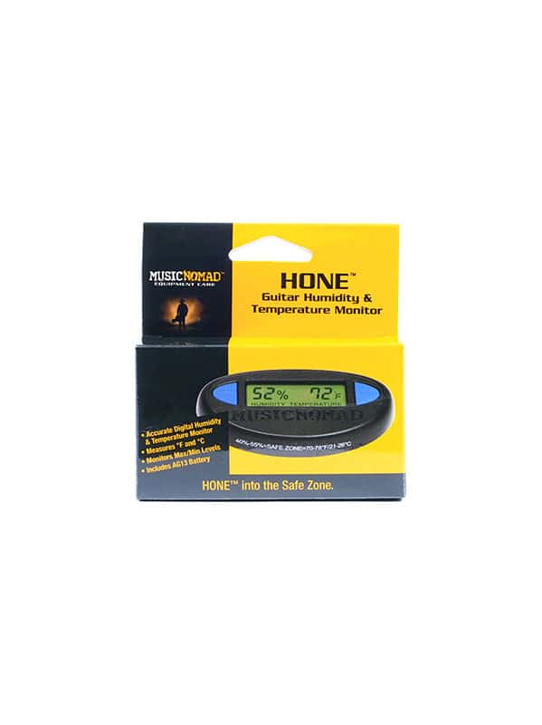 MUSICNOMAD MN312 HONE - GUITAR HYGROMETER (HUMIDITY AND TEMPERATURE MONITOR)