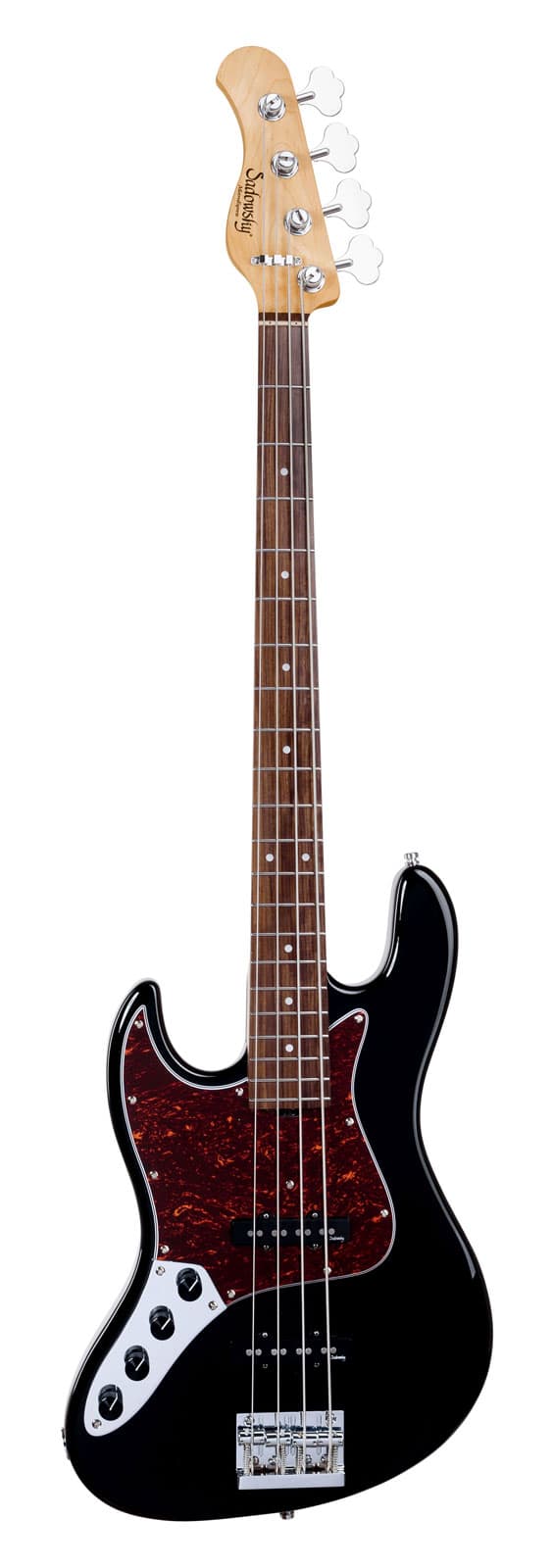 SADOWSKY GUITARS METROEXPRESS, 21 STANDARD JJ 4, LEFTHAND - BLACK PEARL,ROSEWOOD