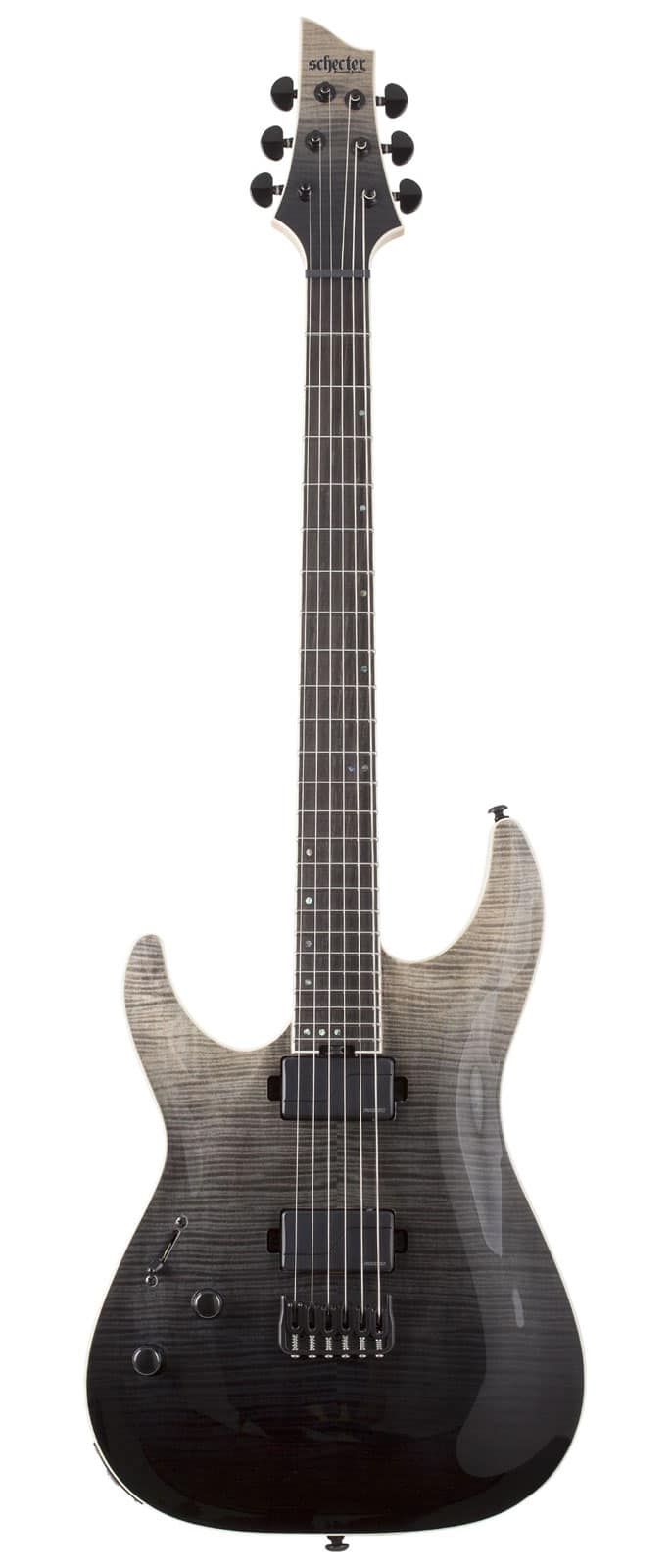 SCHECTER C-1 SLS ELITE LH BLACK FADE BURST