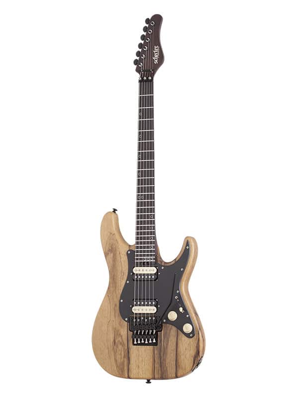 SCHECTER SS EXOTIC SUNVALLEY BLACK LIMBA