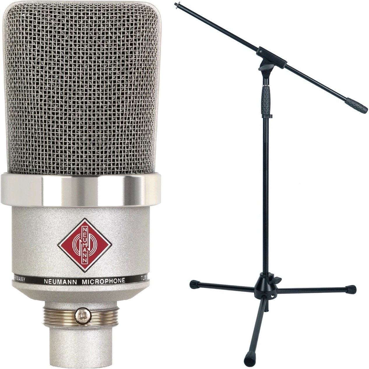 NEUMANN TLM 102 NICKEL STAND BUNDLE