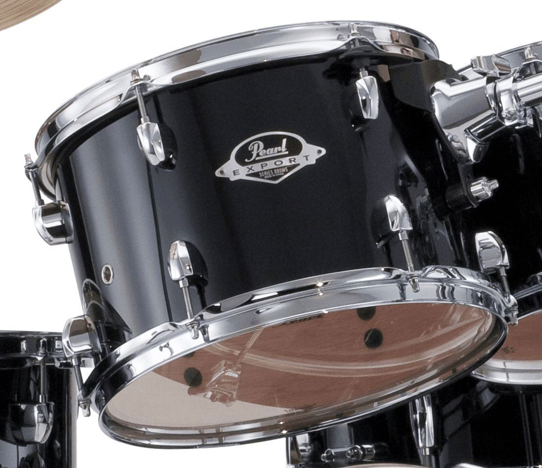 PEARL DRUMS EXPORT TOM 12X8 BLACK