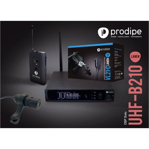 PRODIPE PACK UHF B210 DSP SOLO + VL21