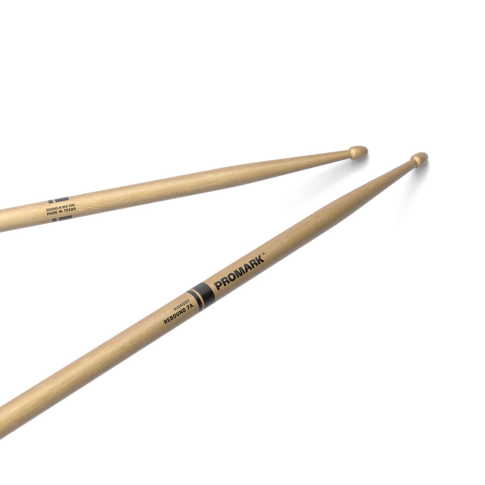 PRO MARK REBOUND 7A HICKORY DRUMSTICK ACORN WOOD TIP