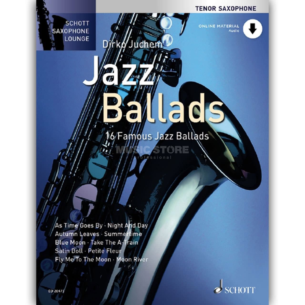 SCHOTT JAZZ BALLADS - TENOR SAXOPHONE