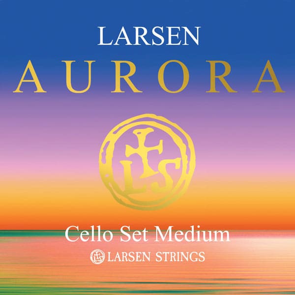 LARSEN STRINGS CELLO STRINGS LARSEN AURORA SET 4/4 MEDIUM