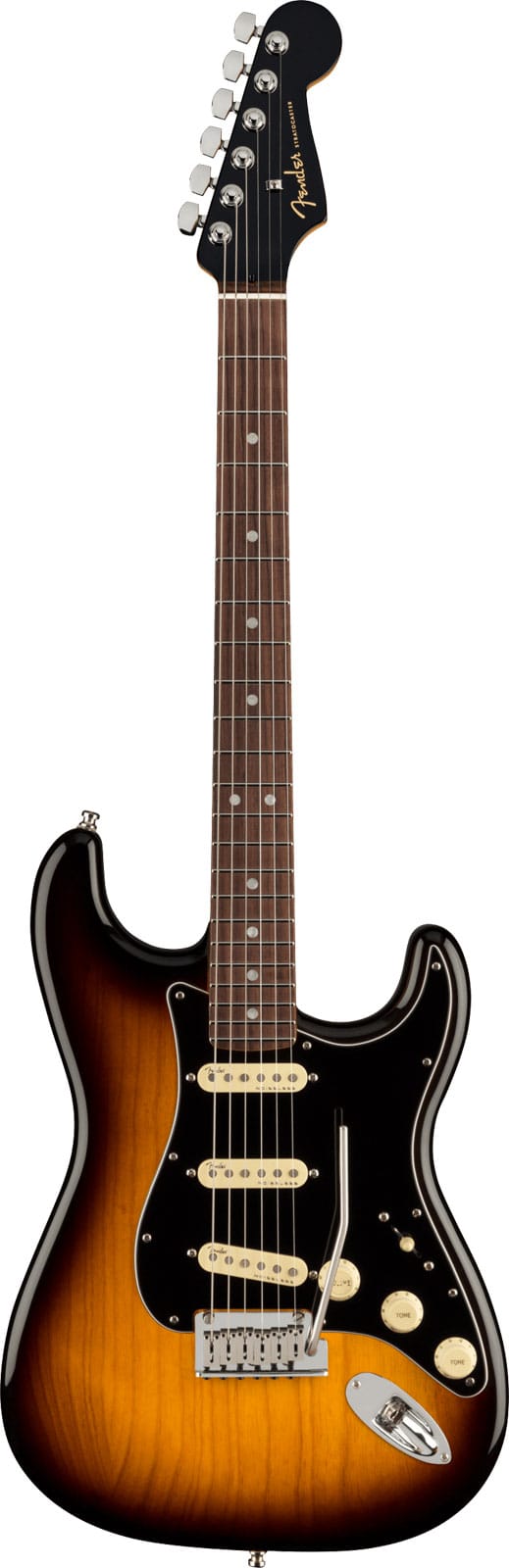 FENDER AMERICAN ULTRA LUXE STRATOCASTER RW, 2-COLOR SUNBURST