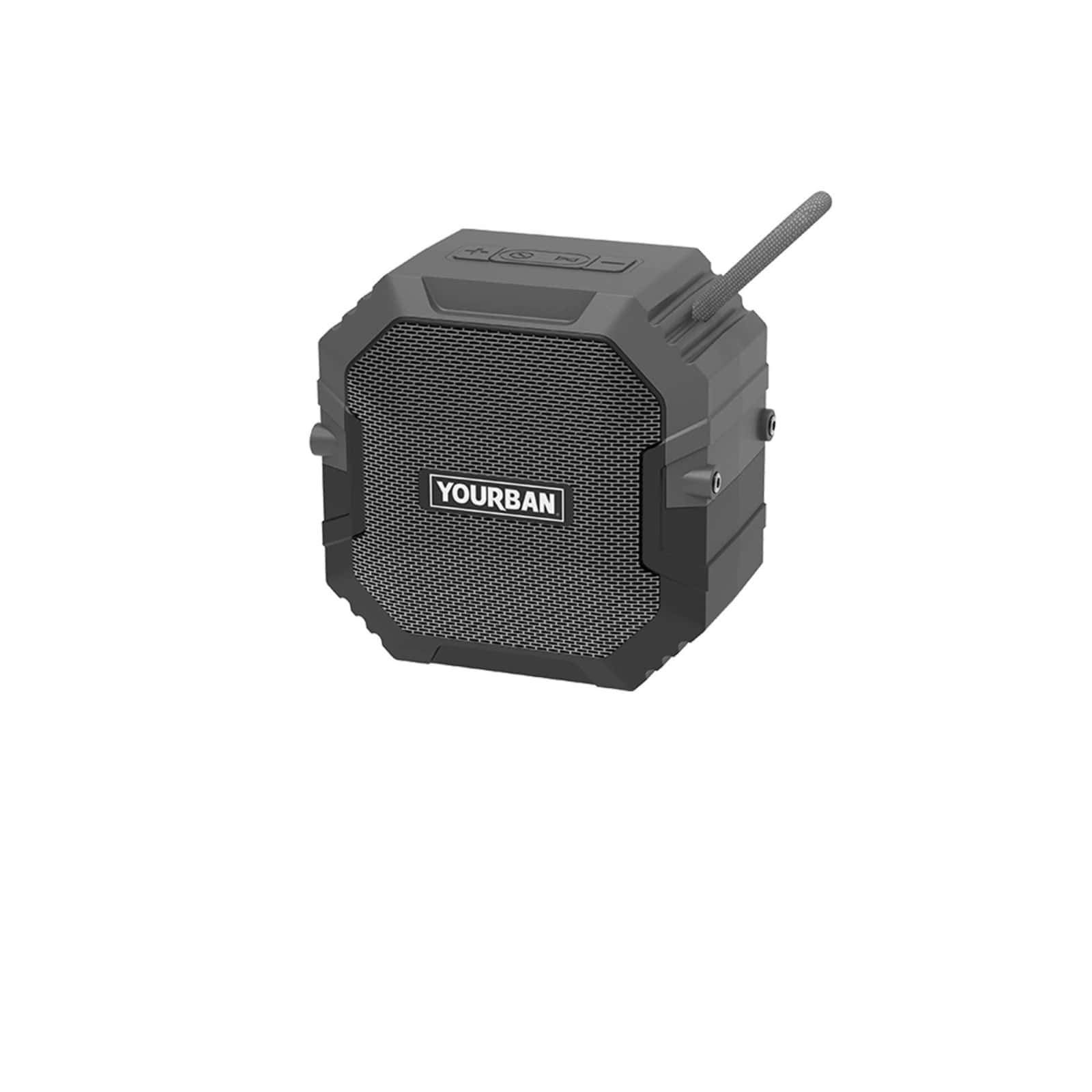 YOURBAN GETONE 15 GREY - COMPACT BLUETOOTH NOMADIC SPEAKER BLACK