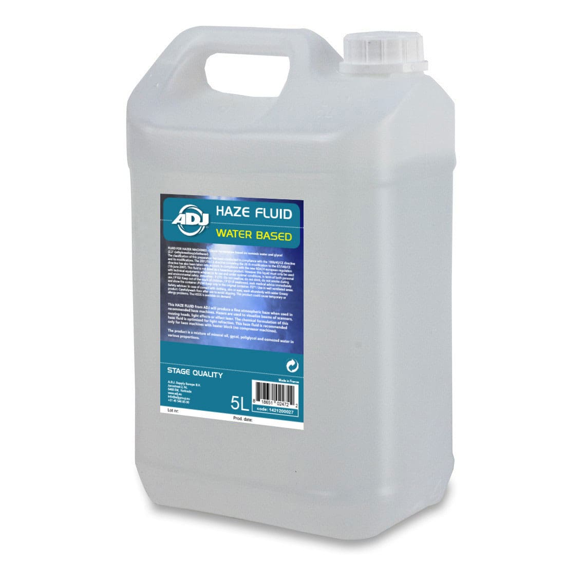 ADJ ADJ HAZE FLUID WATER BASED 5L