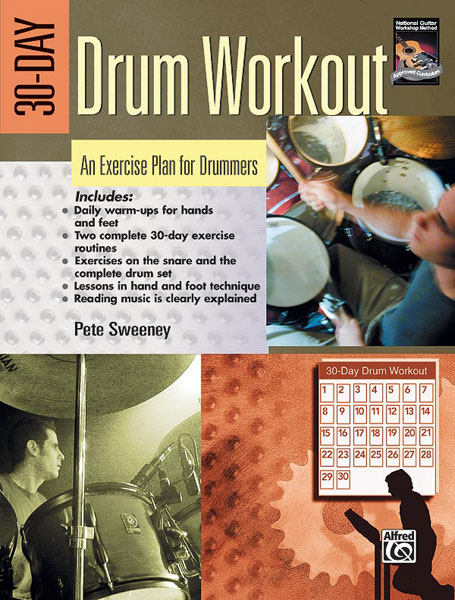 ALFRED PUBLISHING SWEENEY PETE - 30-DAY DRUM WORKOUT - DRUM