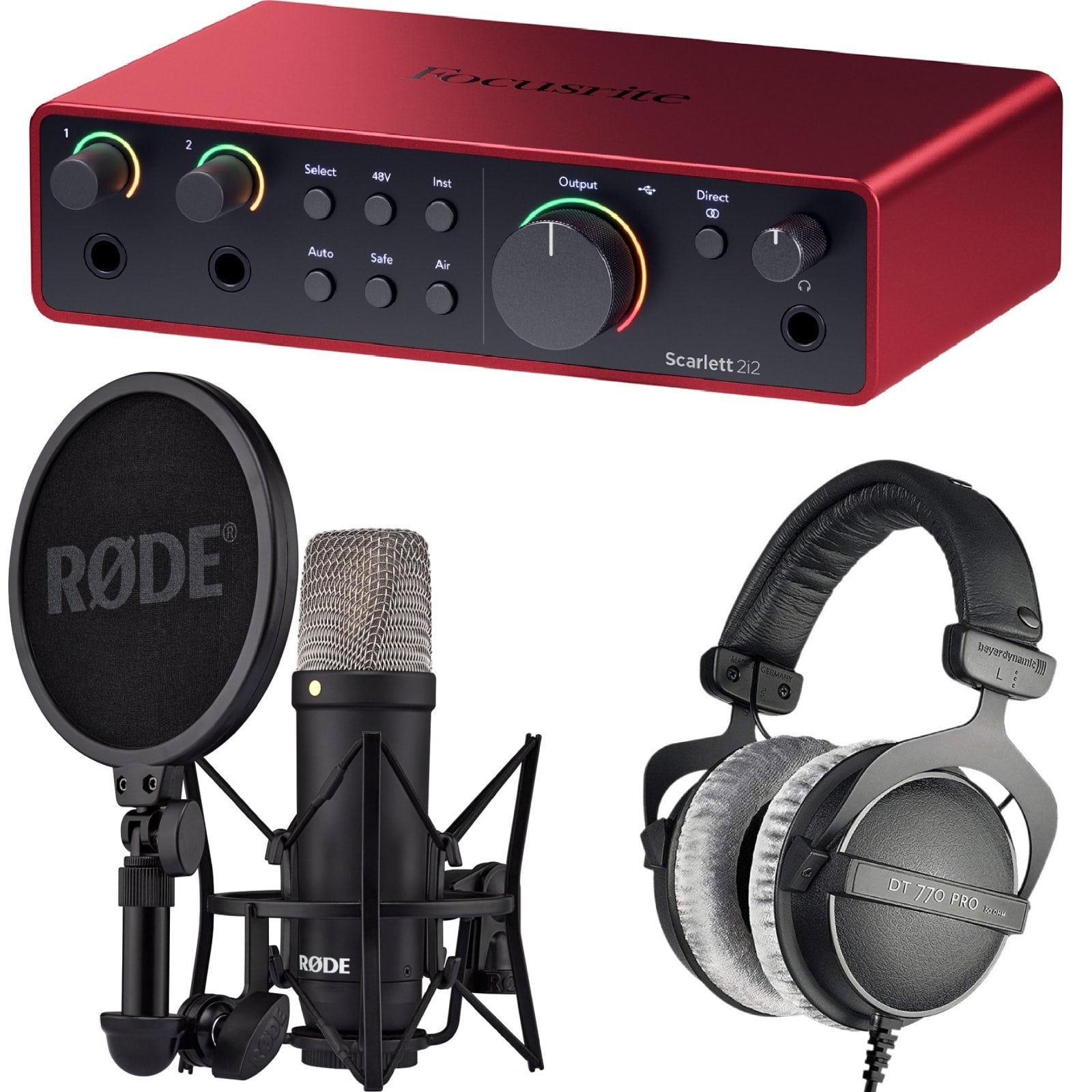 FOCUSRITE SCARLETT 2I2 STUDIO BUNDLE