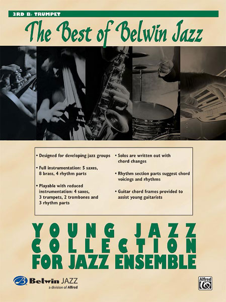 ALFRED PUBLISHING BEST BELWIN JAZZ : YOUNG JAZZ ENSEMBLE - TRUMPET 3