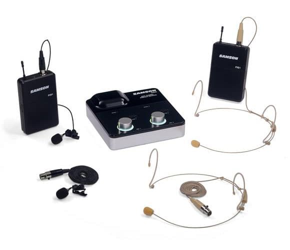 SAMSON XPD2M - 2X WIRELESS HEADSET MICROPHONE SYSTEM