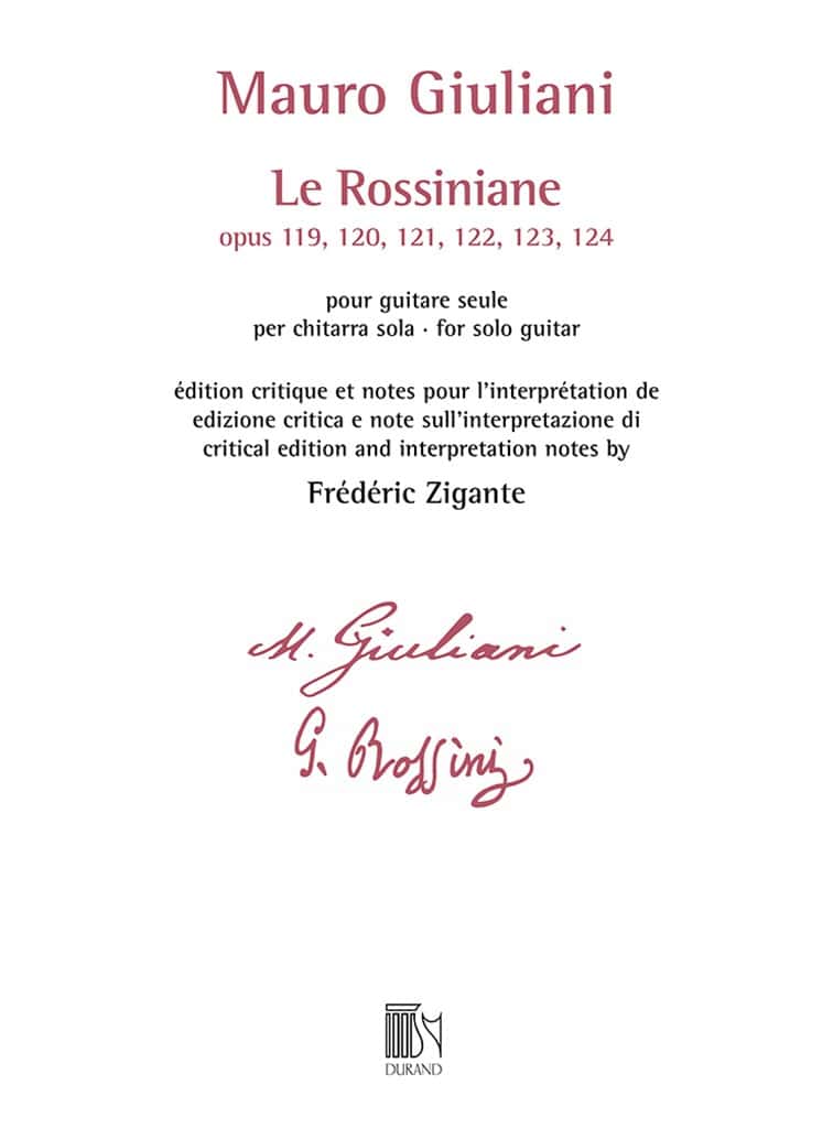 DURAND GIULIANI MAURO - LE ROSSINIANE - GUITARE