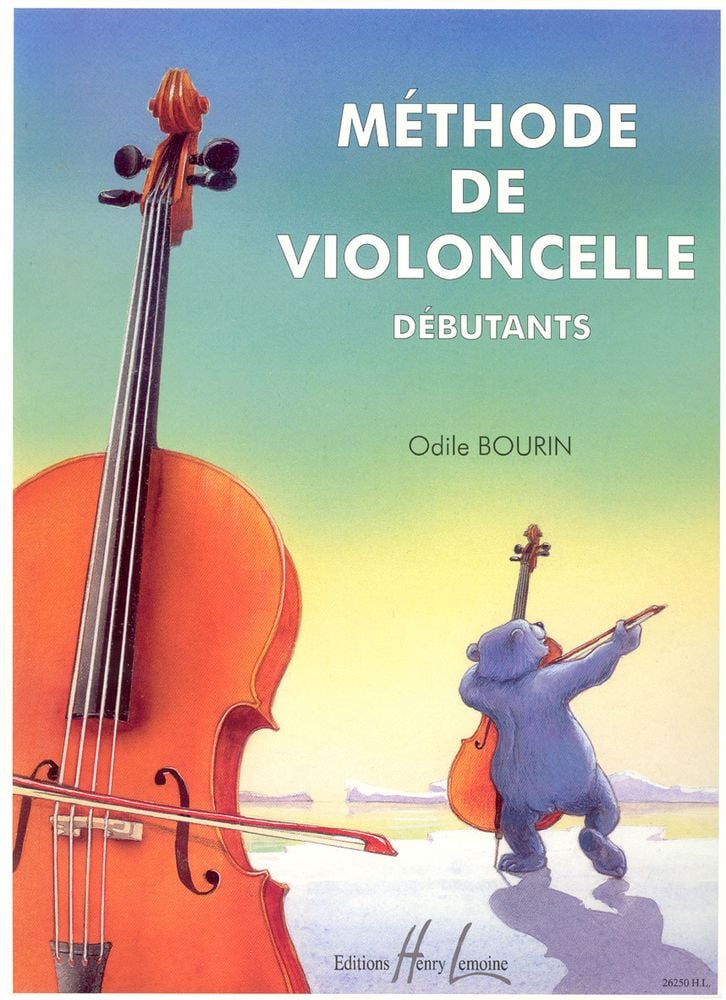 LEMOINE BOURIN ODILE - METHODE DE VIOLONCELLE VOL.1 POUR DEBUTANTS