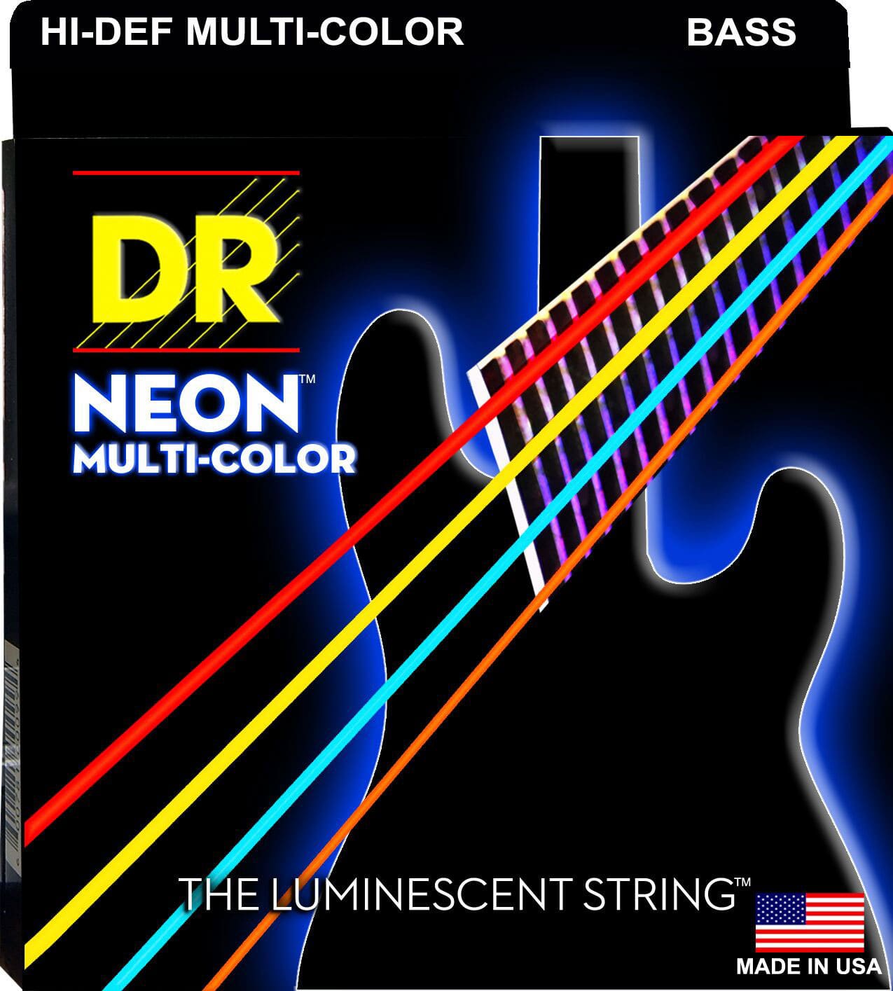 DR STRINGS MCB-45 HI-DEF MULTI-COLOR