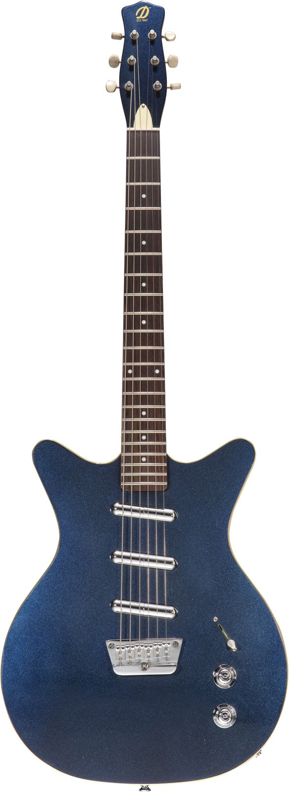 DANELECTRO 59 TRIPLE DIVINE BLUE METALLIC