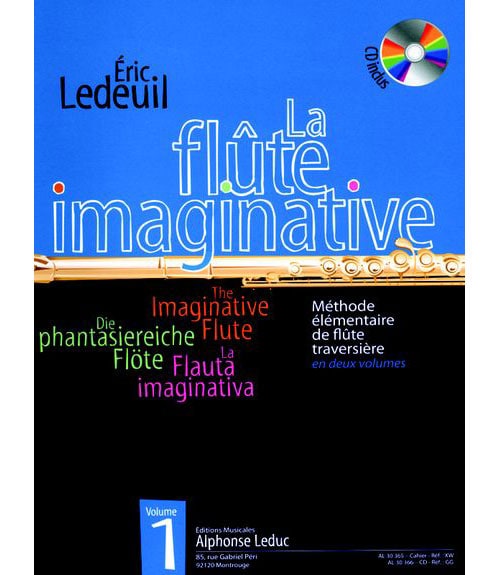 LEDUC LEDEUIL ERIC - FLAUTA IMAGINATIVA VOL.1 + CD