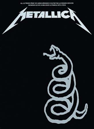 WISE PUBLICATIONS METALLICA - BLACK ALBUM - GUITARRA