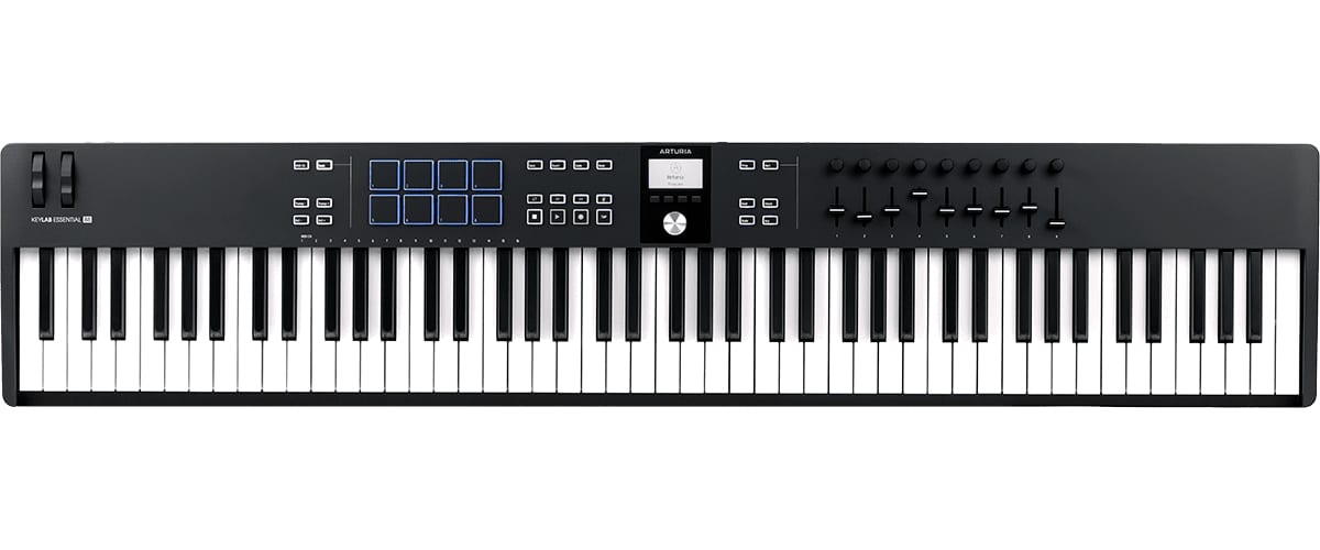 ARTURIA KEYLAB ESSENTIAL 88 MK3 BLACK