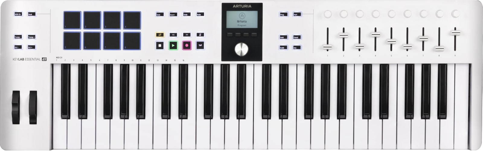 ARTURIA KEYLAB ESSENTIAL 49 MK3 WHITE