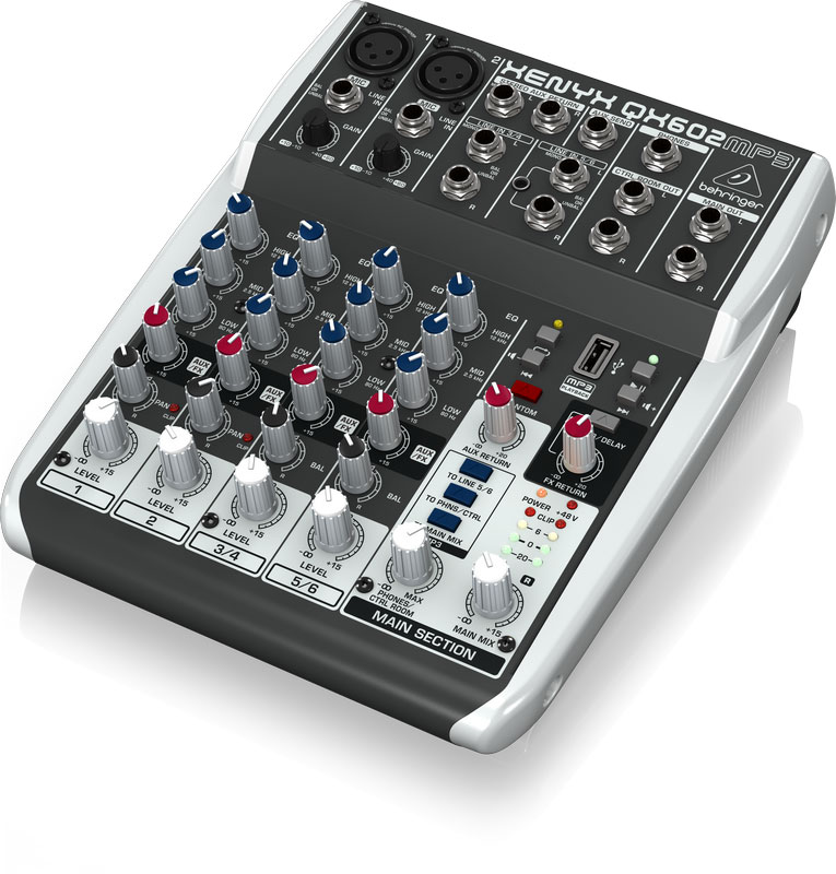 BEHRINGER XENYX QX602MP3