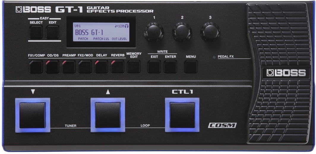 BOSS GT-1 GUITAR MULTI-EFFECTS PROCESSOR