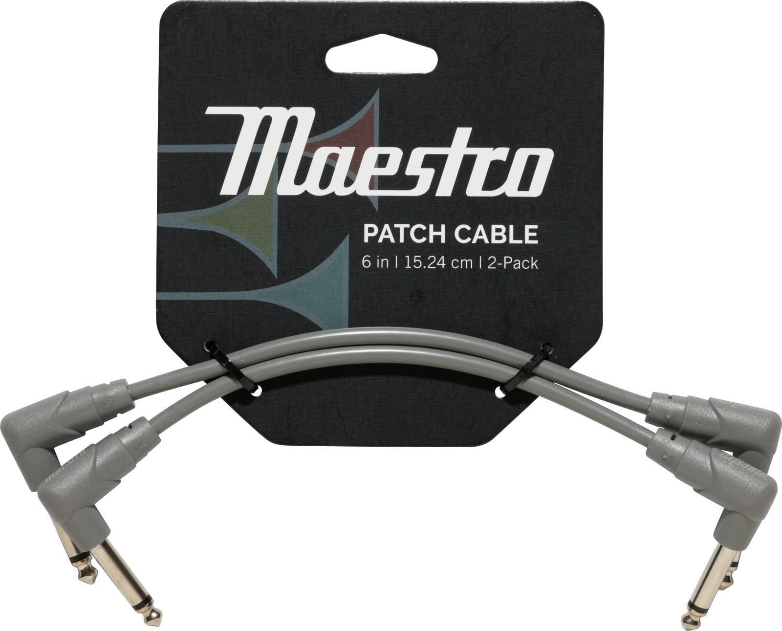 GIBSON ACCESSORIES VINTAGE ORIGINAL INSTRUMENT PATCH CABLES (2-PACK) 6-INCH