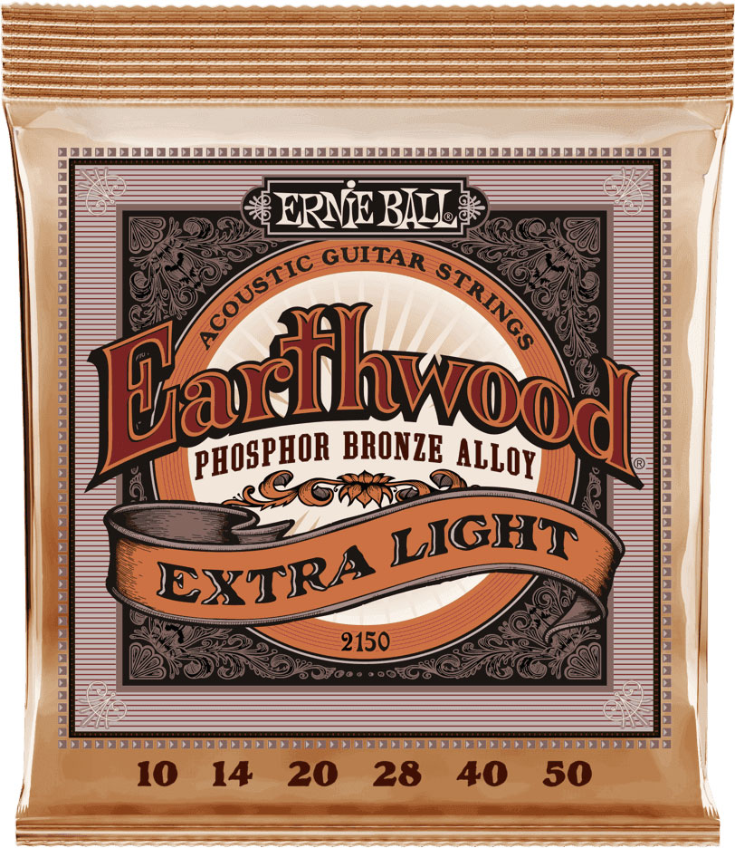 ERNIE BALL 2150 EARTHWOOD 10-50 PHOSPHORE BRONZE