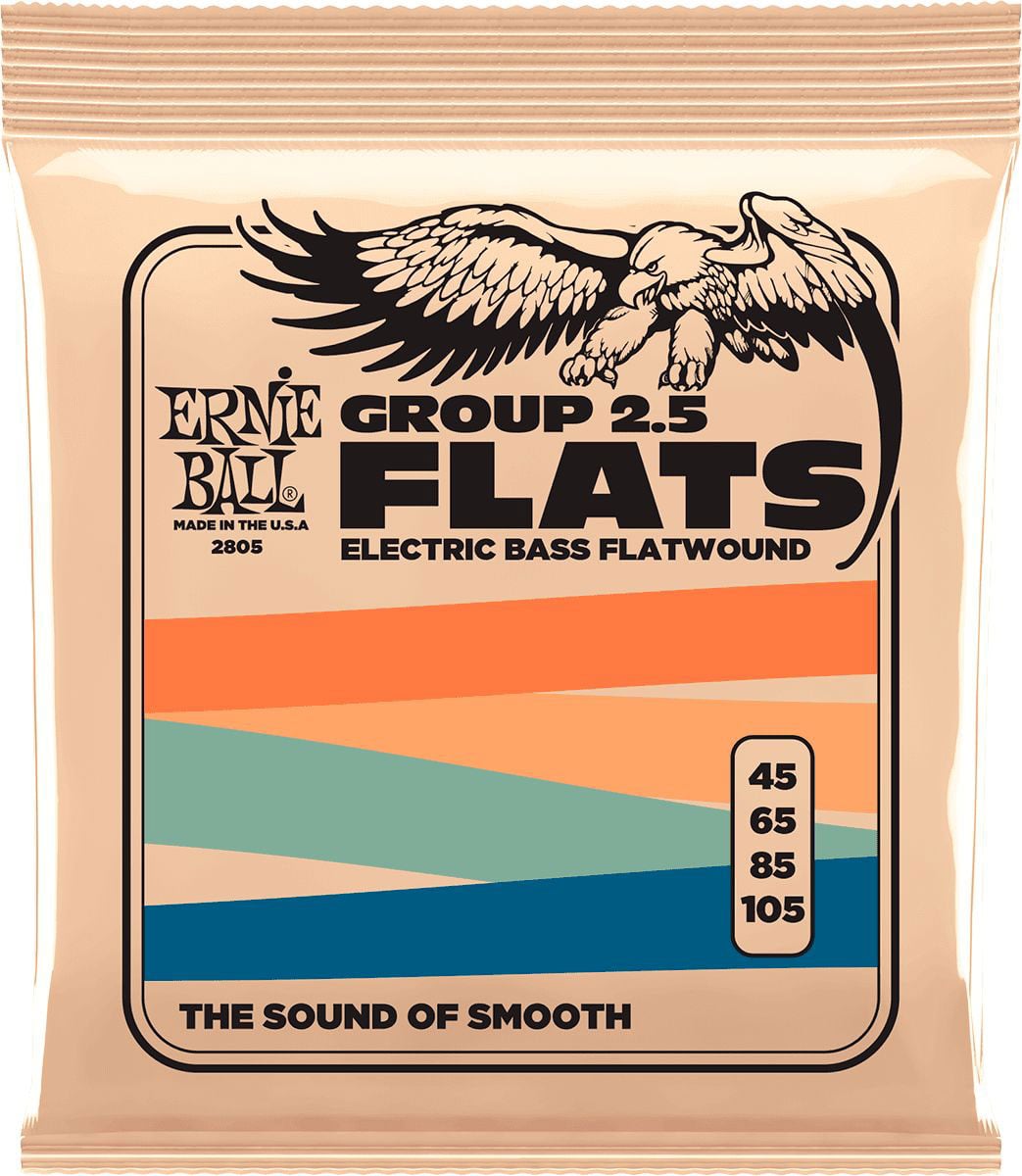 ERNIE BALL FLATS GROUP 2.5 45-105