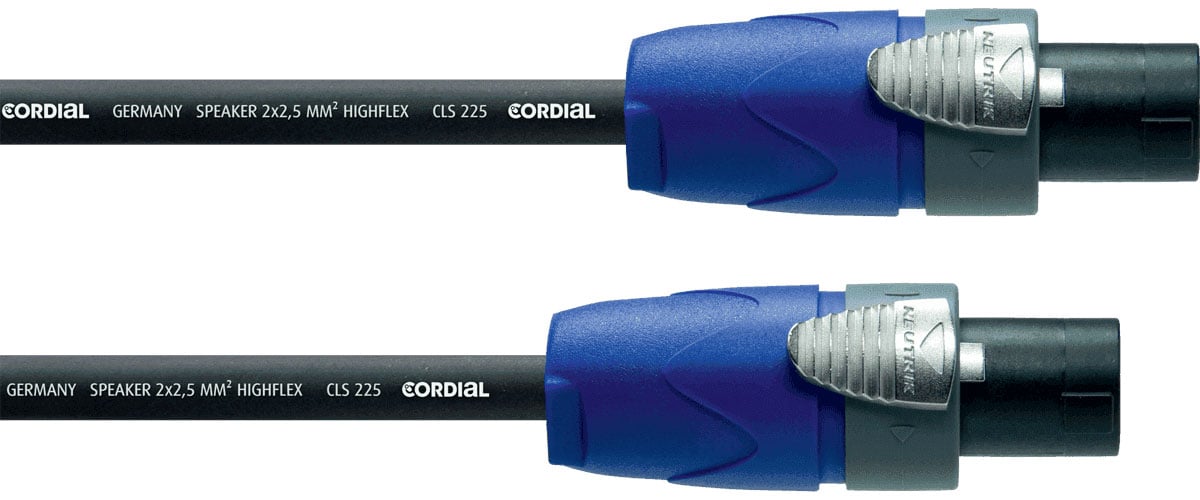 CORDIAL CABLE H.P. SPEAKON 2 POINTS 3 M