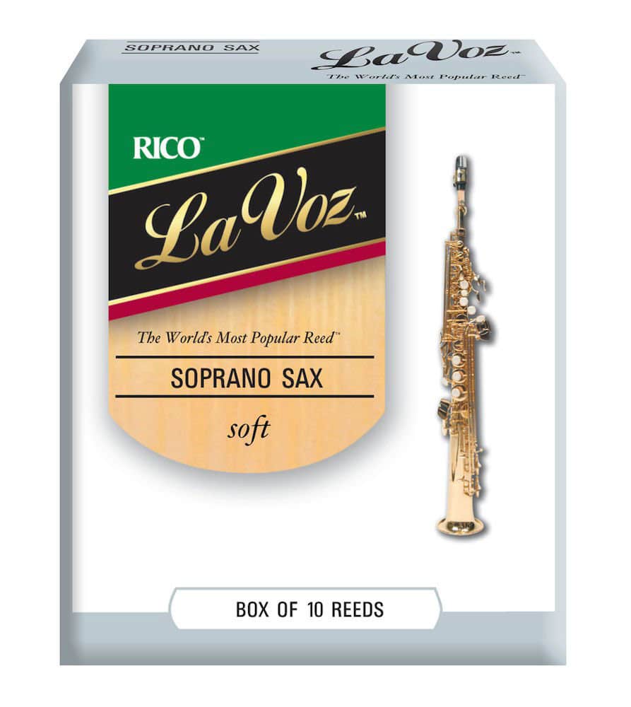 D'ADDARIO - RICO CAAS PARA SAXO SOPRANO LA VOZ BLANDAS PAQUETE DE 10