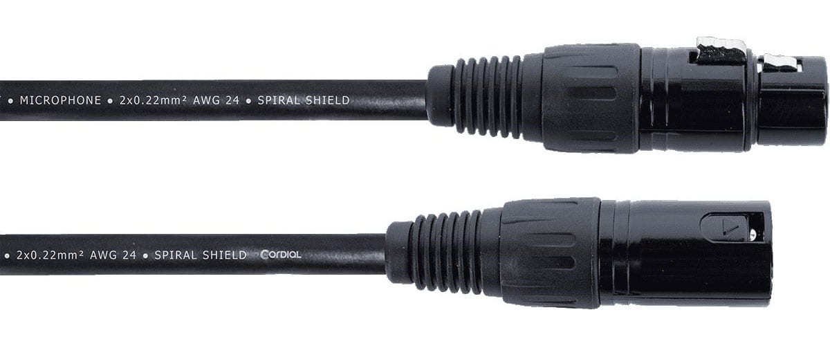 CORDIAL 10 M XLR MICROPHONE CABLE