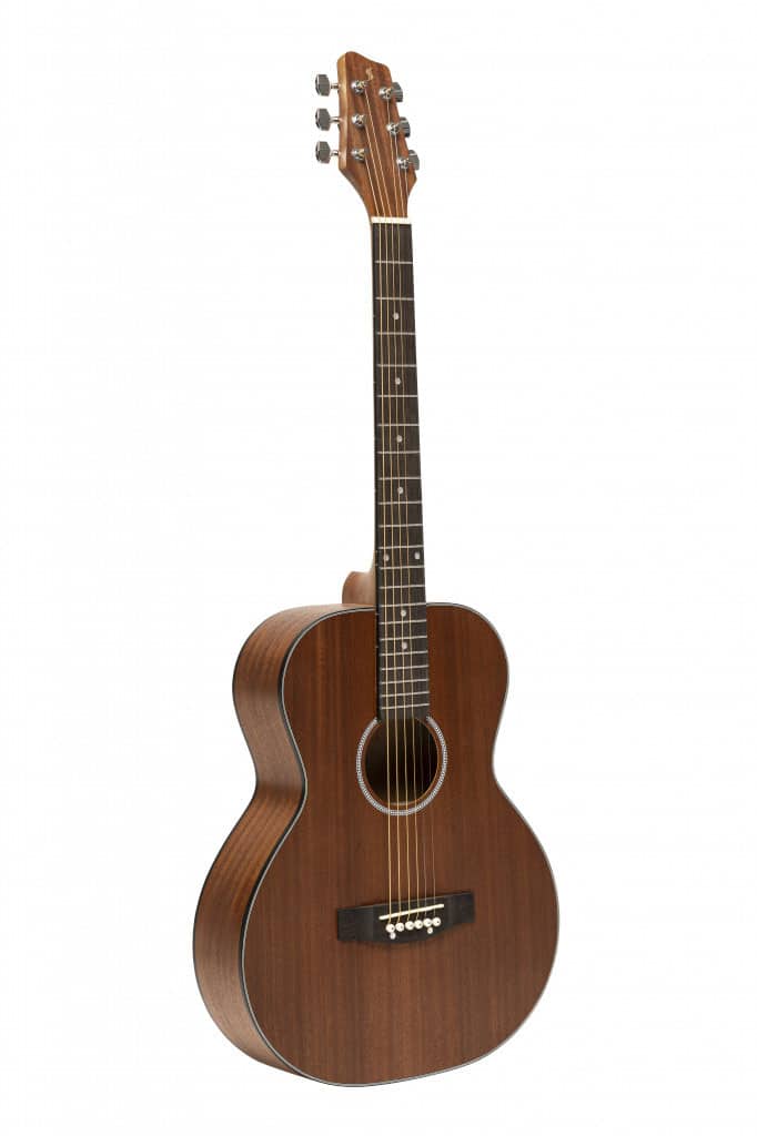 STAGG ACOUSTIC AUDITORIUM GUITAR, SAPELE, NATURAL FINISH