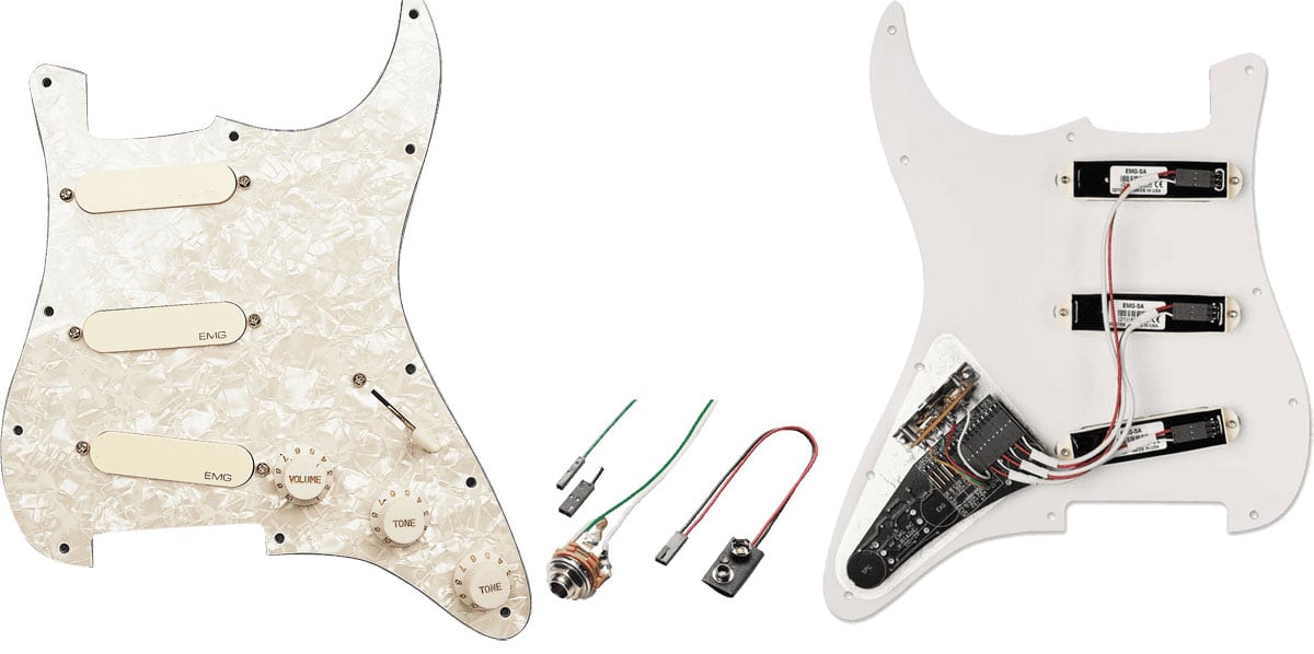 EMG DG20 DAVID GILMOUR PRO SERIES STRAT* PICKGUARD COLLECTION