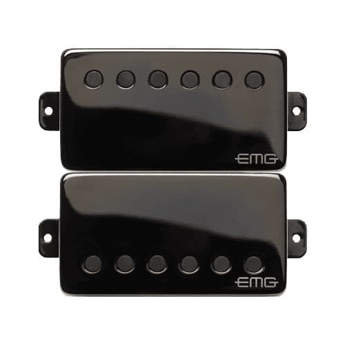 EMG SET OF 2 JAMES HETFIELD GUITAR PICKUPS - BLACK