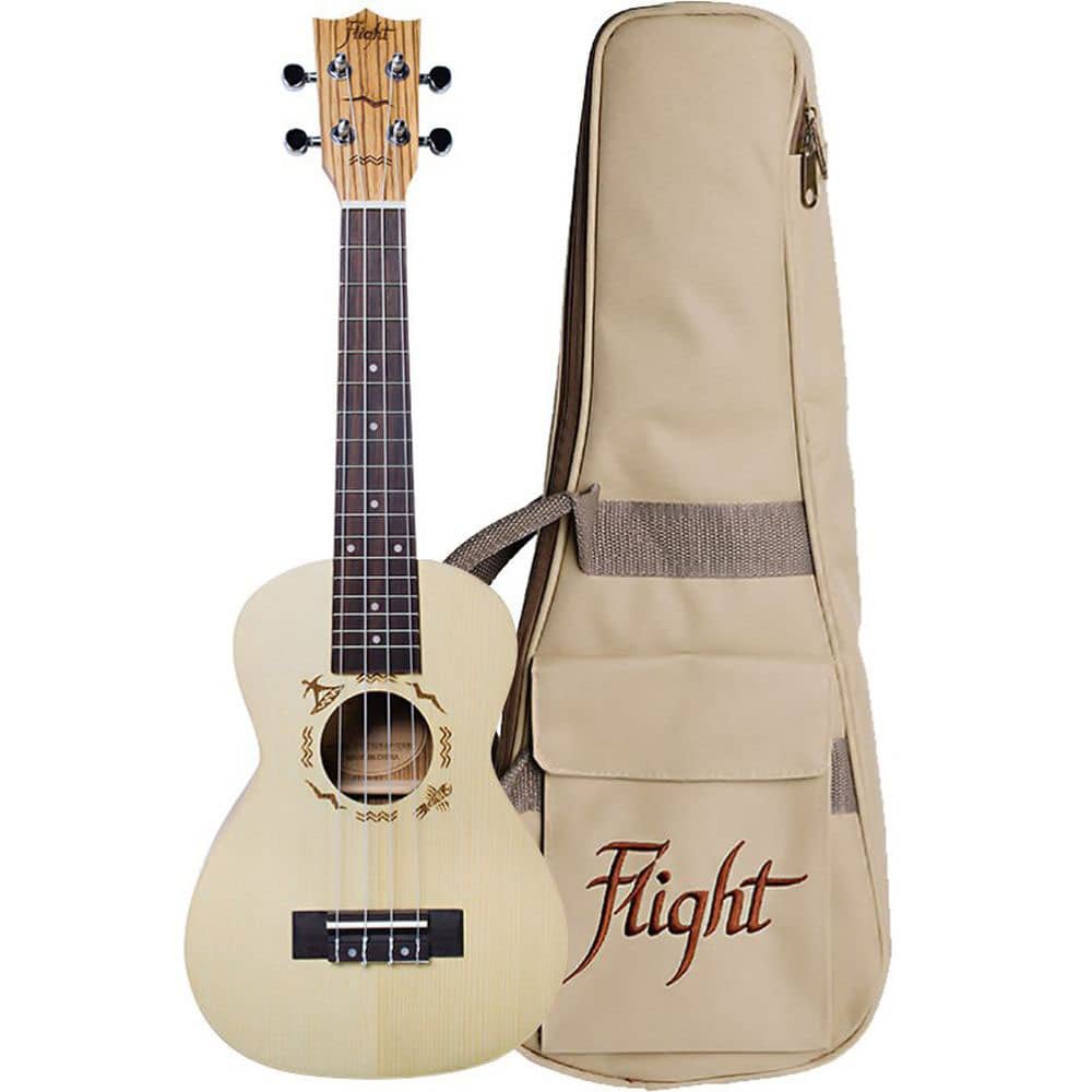 FLIGHT DUC325 CONCERT UKULELE (WITH BAG)