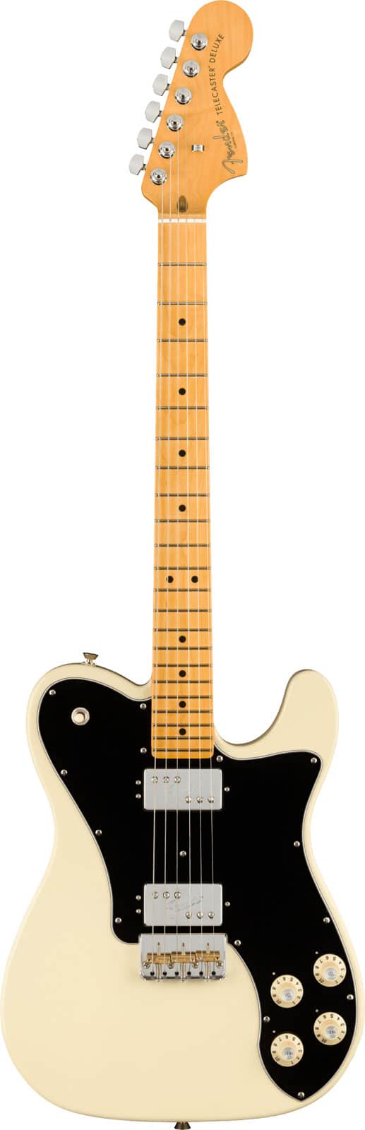 FENDER AMERICAN PROFESSIONAL II TELECASTER DELUXE MN, OLYMPIC WHITE