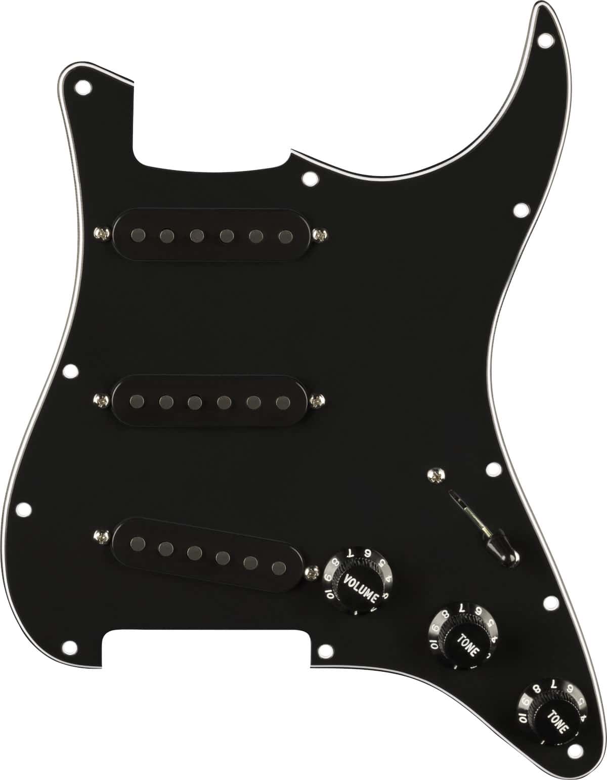 FENDER PRE-WIRED STRAT PICKGUARD, PURE VINTAGE '65 W/RWRP MIDDE