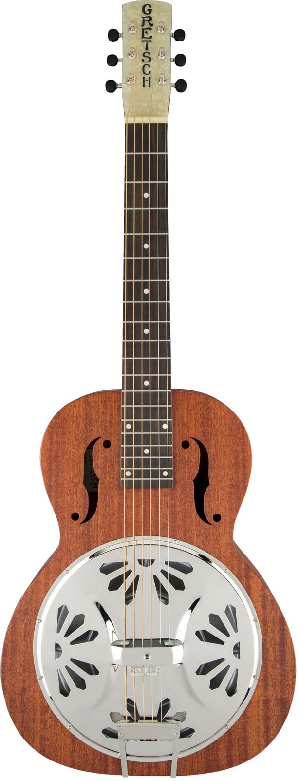 GRETSCH GUITARS G9210 BOXCAR SQUARE-NECK, MAHOGANY BODY RESONATOR GUITAR, NATURAL