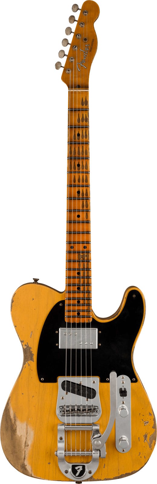 FENDER CUSTOM SHOP 2021 CS LTD LTD CUNIFE BLACKGUARD TELE HEAVY RELIC AGED BUTTERSCOTCH BLONDE