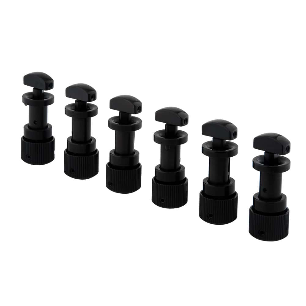 GIBSON ACCESSORIES REPLACEMENT PART STEINBERGER GEARLESS TUNER SET BLACK